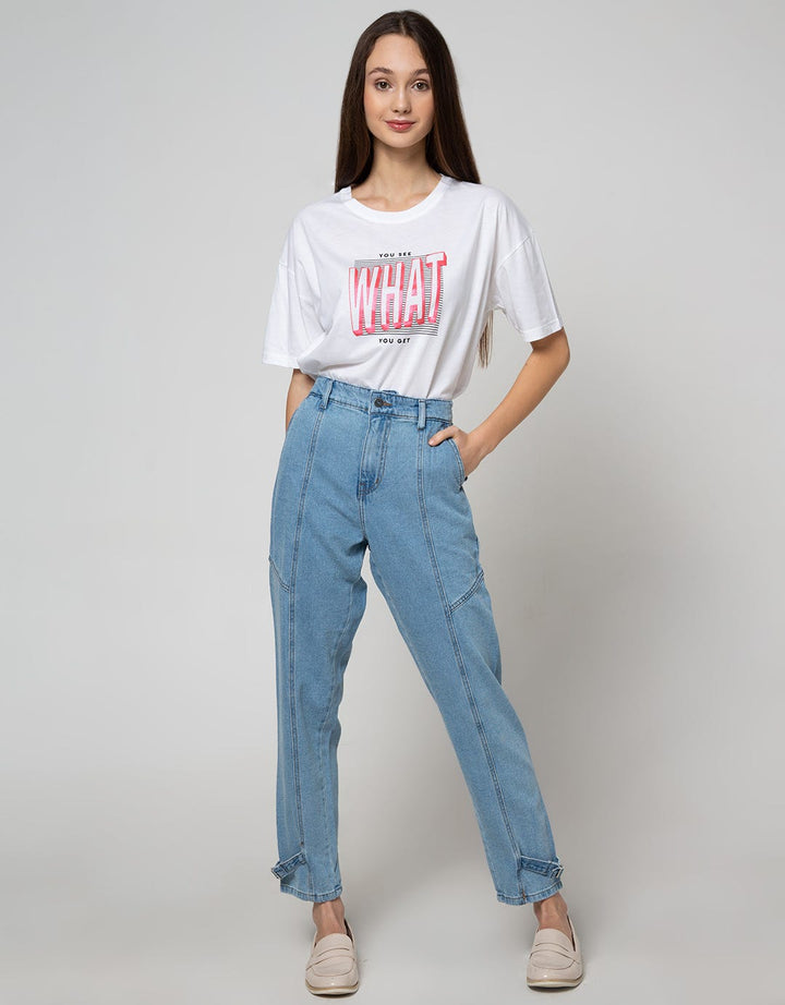 Nevada Denim Long Pants Cut N Sewn