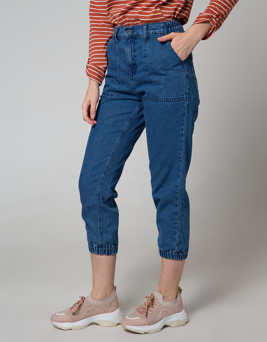 Nevada Jogger Denim With Pocket
