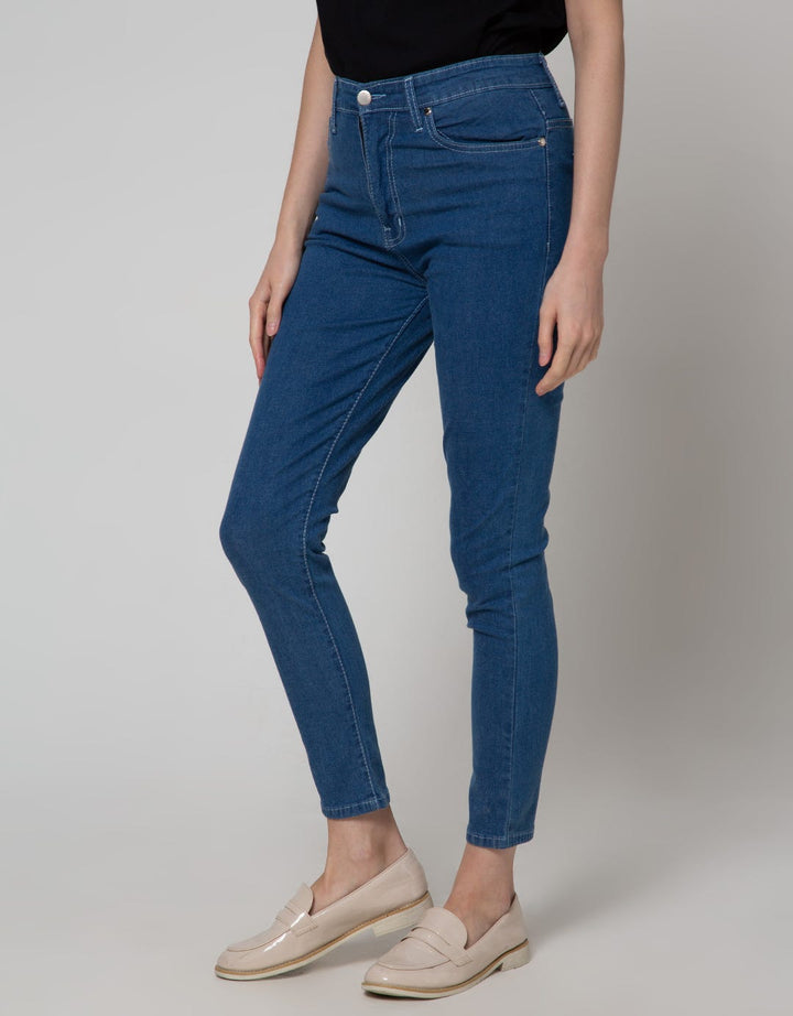 Nevada Denim Long Pants Basic Bottom