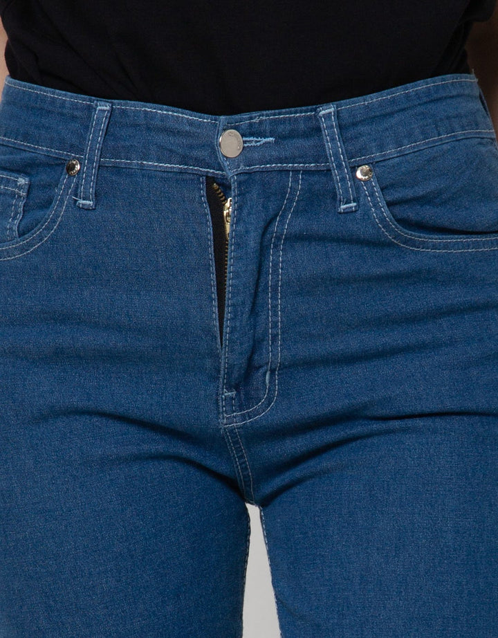 Nevada Denim Long Pants Basic Bottom