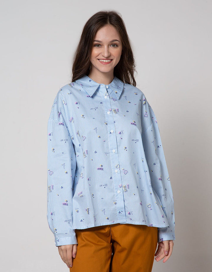 Nevada Long Sleeve Shirt Top Long