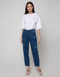 Nevada Denim Long Pants Mom Destroy 