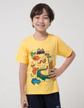 Little M Croco Print Kaos Anak Laki-laki