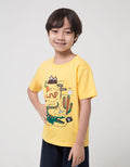 Little M Croco Print Kaos Anak Laki-laki