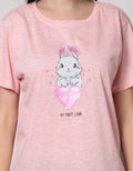 Nevada Short Sleeve T-Shirt Print Bunny My First Love