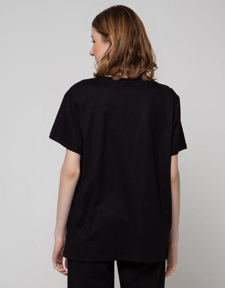 Nevada Short Sleeve T-Shirt Solid Tenceel Oversized Skater Bear