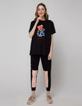 Nevada Short Sleeve T-Shirt Solid Tenceel Oversized Skater Bear