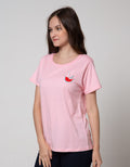 Nevada Short Sleeve T-Shirt Tencel Embro Watermelon
