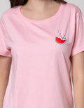 Nevada Short Sleeve T-Shirt Tencel Embro Watermelon