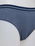 Nevada Mini Briefs Misty Blue Elastic Stripe