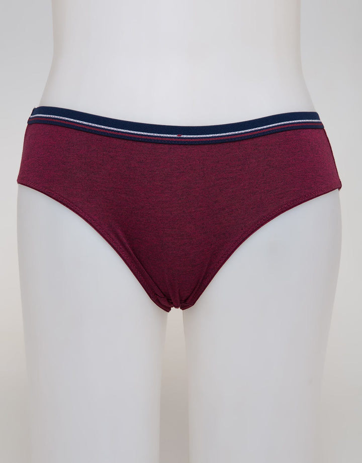 Nevada Mini Briefs Misty Blue Elastic Stripe
