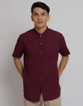 Hassenda Janu Maroon Shirt