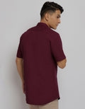 Hassenda Janu Maroon Shirt