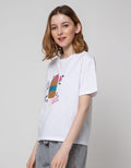 Nevada Short Sleeve T-Shirt Sequin Summer Ice Cream