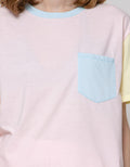 Nevada Short Sleeve T-Shirt Colorblocking W Pocket