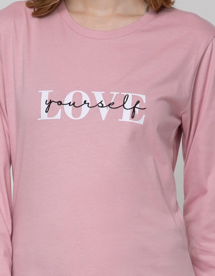 Nevada Long Sleeve T-Shirt Cotton Usa Love Yourself
