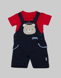 Pipiniko Short Jumpsuit Overalls Bear Captain