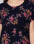 St. Yves Short Sleeve Midi Dress Soft Alamanda