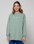 Nevada Sweatshirt Solid Long Serendipity