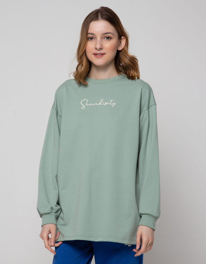 Nevada Sweatshirt Solid Long Serendipity