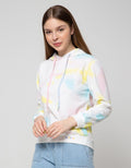 Nevada Sweatshirt Print Tiedye Rainbow