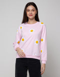 Nevada Sweatshirt Daisy Flower Smile