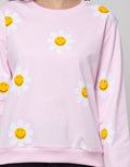 Nevada Sweatshirt Daisy Flower Smile