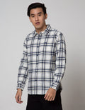 Nevada Long Sleeve Shirt Checked Flannel