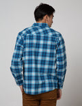 Nevada Long Sleeve Casual Shirt Checked Flannel