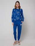 Nevada Jogger Terry Solid Floral