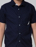 Nevada Short Sleeve Shirt Bubble Dot