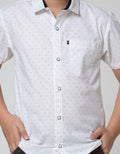 Nevada Short Sleeve Shirt Bubble Dot