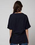 Lois Girl Blouse V-Neck