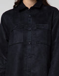 Lois Girl Suede Shirt Long Sleeve