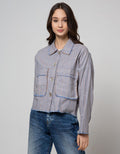 Lois Girl Shirt Double Big Pocket