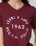 Lois Girl Cotton T-Shirt Jeans & Love