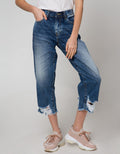Lois Girl Casual Ripped Jeans