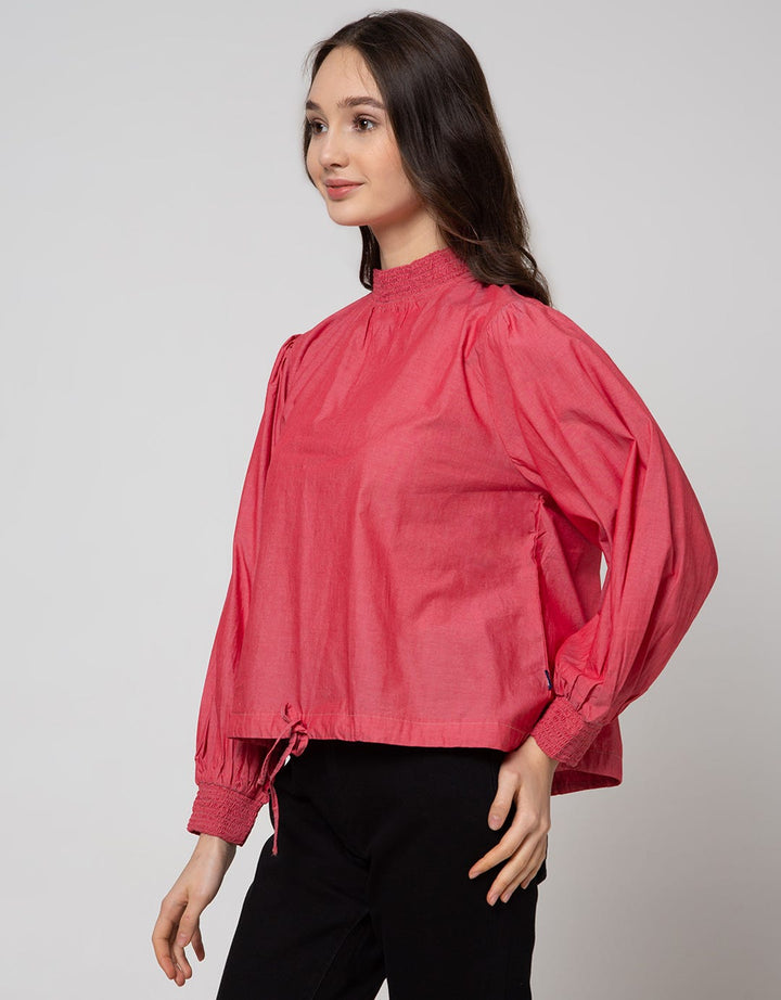 Lois Girl Blouse Stretch Collar