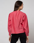 Lois Girl Blouse Stretch Collar