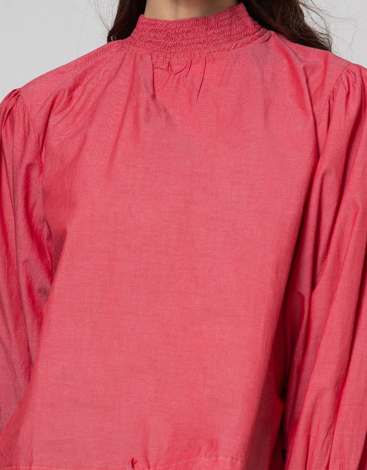Lois Girl Blouse Stretch Collar