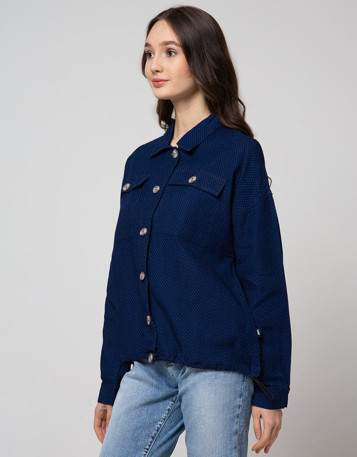 Lois Girl Shirt Denim Indigo