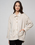 Lois Girl Suede Shirt Pocket