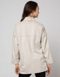 Lois Girl Suede Shirt Pocket