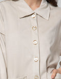Lois Girl Suede Shirt Pocket
