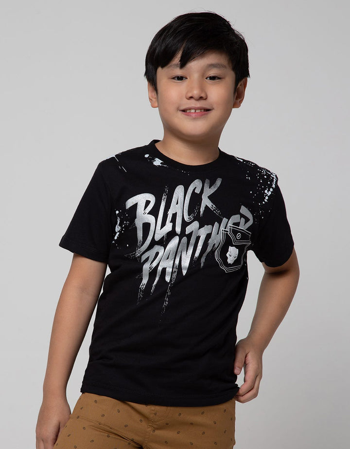 Marvel T-Shirt Black Panther Kantong