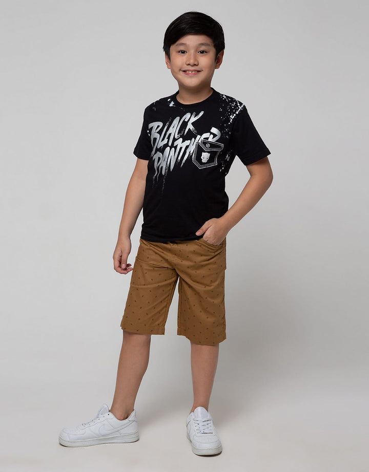 Marvel T-Shirt Black Panther Kantong