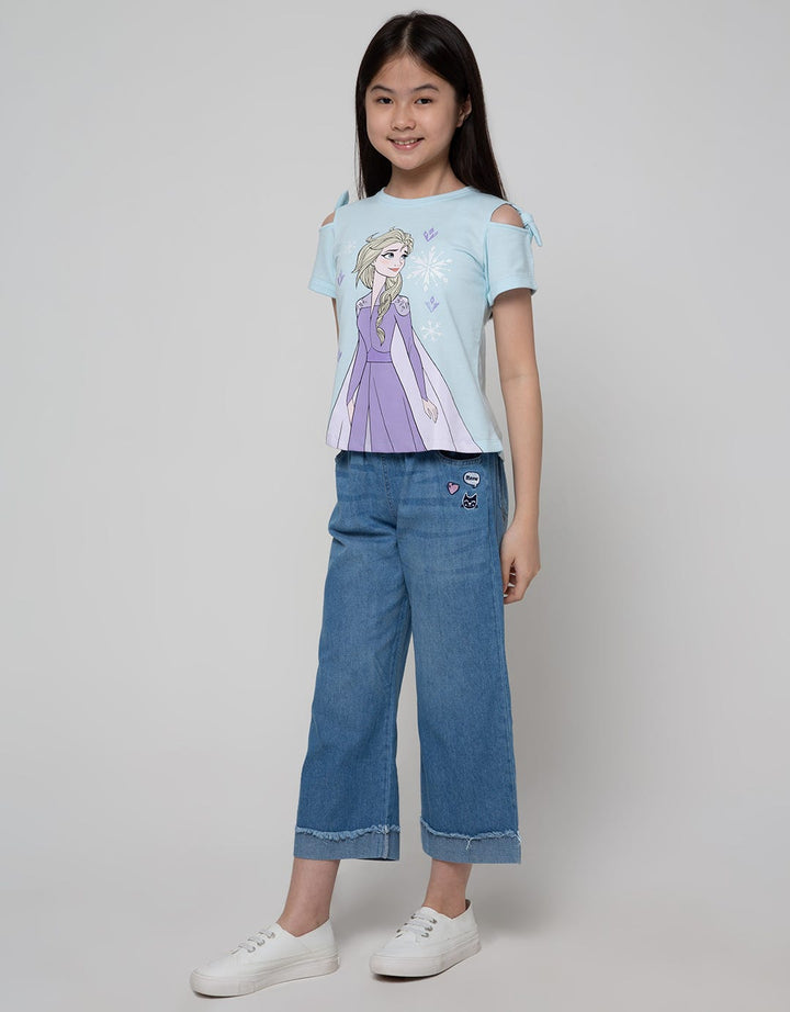 Disney Fest Daun Frozen 2 Short Sleeve Fall