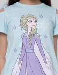 Disney Fest Daun Frozen 2 Short Sleeve Fall