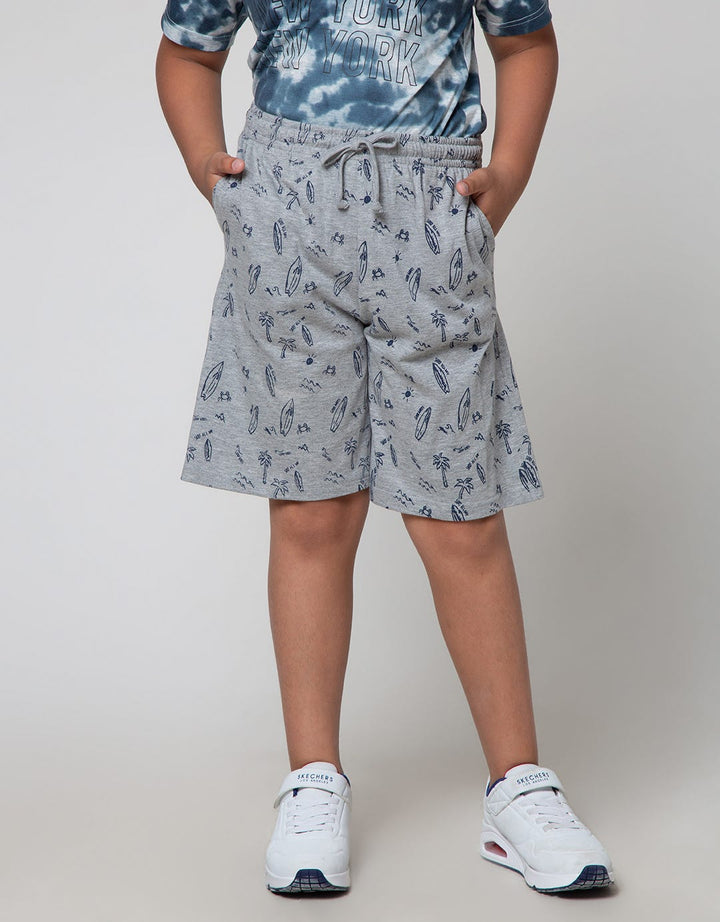 Aero Short Pants Casual Print Surfboard