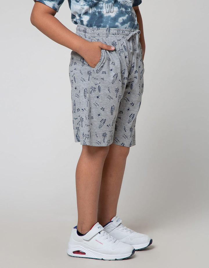 Aero Short Pants Casual Print Surfboard